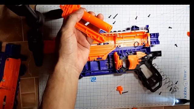 Чиним Nerf. Ремонт Nerf Delta Trooper.
