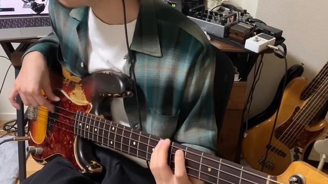 1962 Vintage P Bass James Jamerson Bass Cover смотреть онлайн