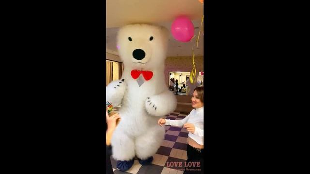 Поздравление от Белого Мишки, которое запомнится навсегда!?♥️? смотреть онлайн