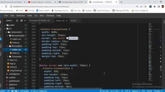 Money Manager | Coding Practice 17 | REACT JS | NxtWave | CCBP 4.0 смотреть онлайн