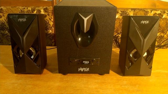 Воспроизведение с внешнего накопителя в колонках 2.1 HIPER Owl Trio смотреть онлайн