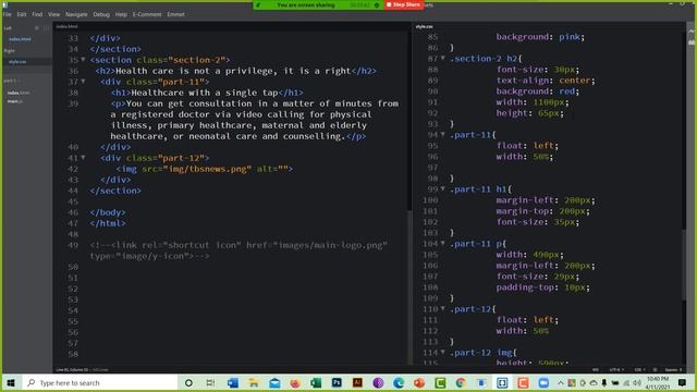 How to Website design and Development class-30 / Bootstrap / 3rd badge смотреть онлайн