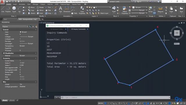 AutoCAD Surveyor's Units and Inquiry Commands -- Workshop 4 | English-Tagalog смотреть онлайн