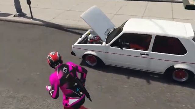 GTA fiveM server Luna RP VWs смотреть онлайн