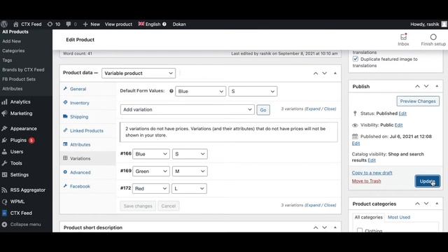 How To Add/Remove Variation Info From Product Title | CTX Feed | WooCommerce Product Feed -WebAppic смотреть онлайн