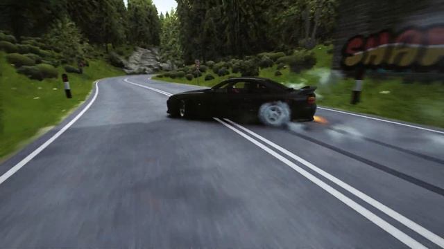 Drifting Nissan Silvia S15 at Fort Curva - Assetto Corsa 4K смотреть онлайн