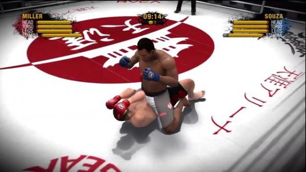 EA Sports MMA 2010 Tutorial Training Mode MMA 101 Gameplay
