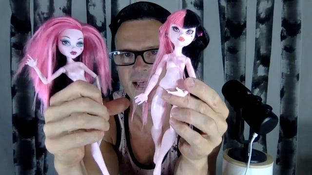 Monster High G3 Closer Look Body Comparisons: Clawdeen Wolf, Cleo DeNile, Draculaura, Frankie Stein смотреть онлайн