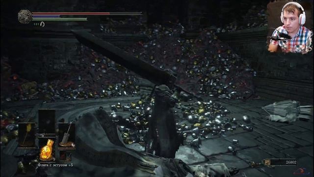 Dark Souls 3 PC60fps: Гигант Йорм #22 смотреть онлайн