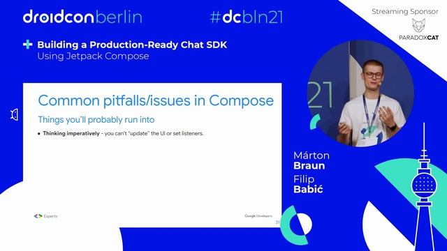 Stream Android Devs on Building the Jetpack Compose Chat SDK смотреть онлайн