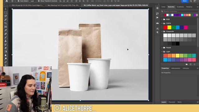 How To Use MOCKUPS ✍️ For Graphic Design Projects смотреть онлайн
