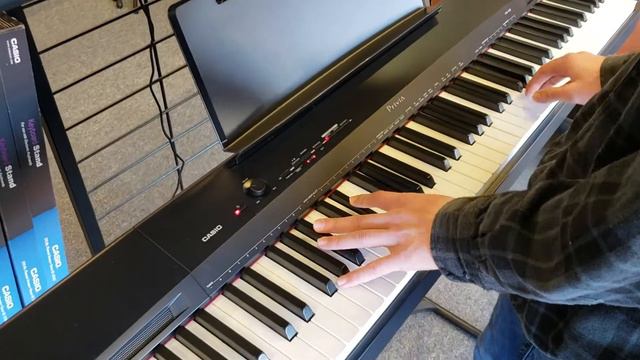 Casio Privia Px-160 Demo Playing Piano, Guitar, Bass, & Drums Lessons Jonathan Fletcher Music смотреть онлайн