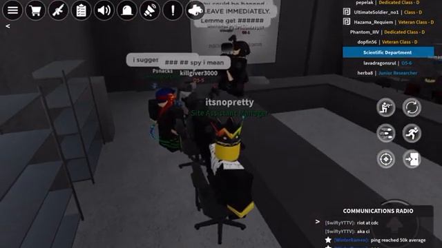 ROBLOX SCP: Roleplay LIFE OF AN ADMINISTRATIVE DEPARTMENT WORKER смотреть онлайн