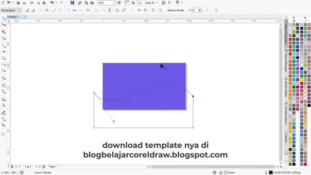 2 MENIT JAGO DESAIN BANNER DENGAN COREL DRAW