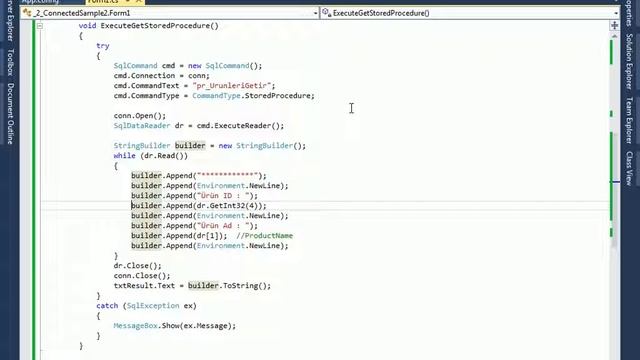 C# ile ADO.NET Connected Mimari - 6 смотреть онлайн