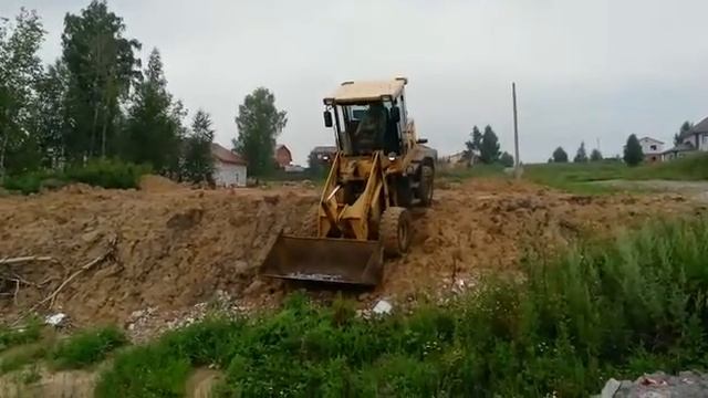 ZL926  спуск с откоса