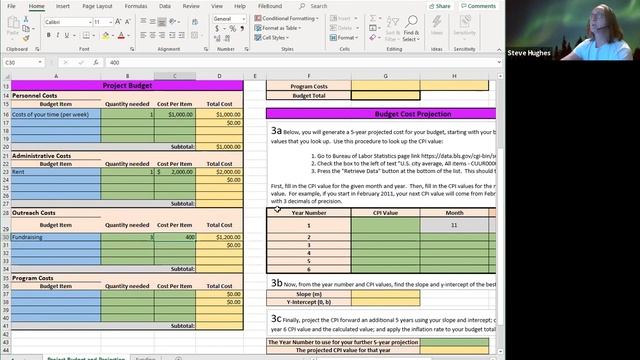 Topic 6 Budget Items and Percentages смотреть онлайн