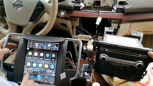 Android 12 128G car stereo Radio Replacement for Nissan Teana J32 with CarPlay and android auto смотреть онлайн