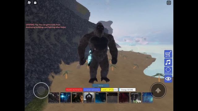 Kong 2021 aka Titanus Kong - Kaiju Universe - Roblox смотреть онлайн
