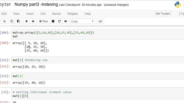 Numpy Part 3 смотреть онлайн