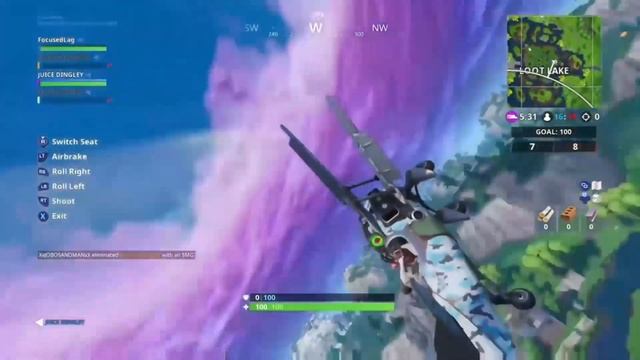 Fortnite HOW TO DO BARREL ROLLS FAST/PLANE STUNTS/GET BEHIND SOMEONE смотреть онлайн