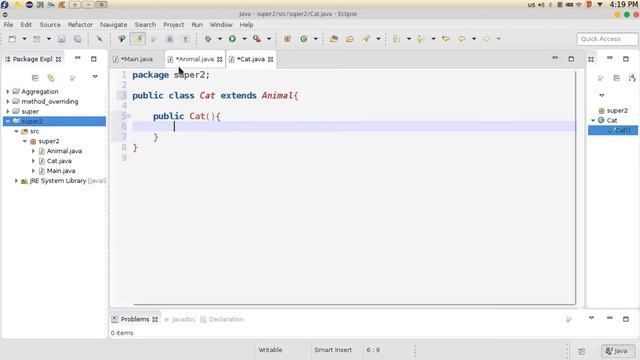 120 Java Super with construtor كلمة سوبر في جافا смотреть онлайн