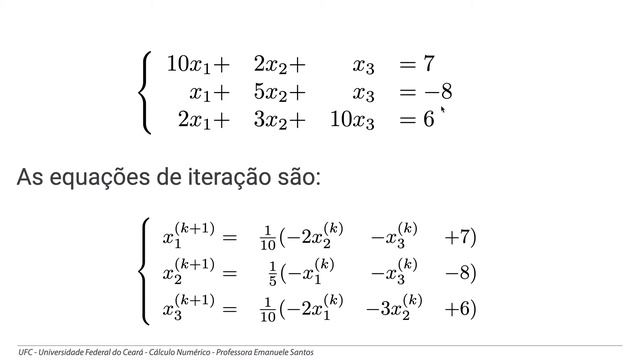 Ideia geral do Método de Gauss-Jacobi смотреть онлайн
