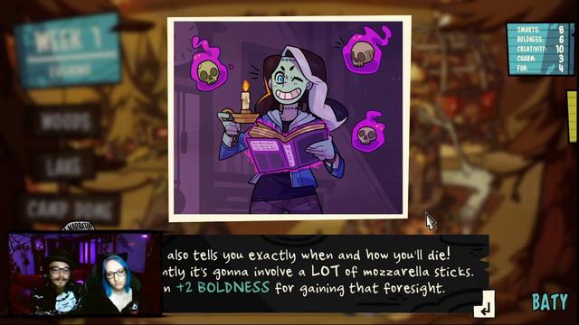 Witch and Reaper (Monster Prom 2: Monster Camp) #MonsterCamp смотреть онлайн