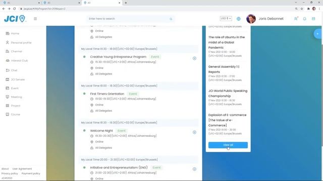 JVC Tutorial: Adding Sessions to Your Schedule смотреть онлайн