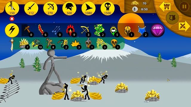 ГОЛОДНЫЕ ЗОМБИ ПРОТИВ СТИКМЕНА ВОБЛЕРИКУСА! Stick war legacy смотреть онлайн