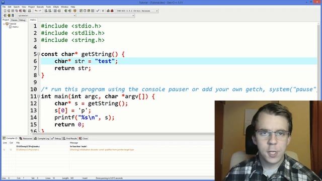 How to return a string from a function смотреть онлайн