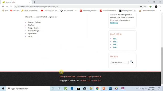 StudentManagement:- java servlet + jsp + mysql 8 смотреть онлайн