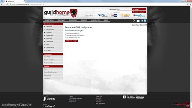 Teamspeak 3 Tutorial TS-DNS by Guildhome смотреть онлайн