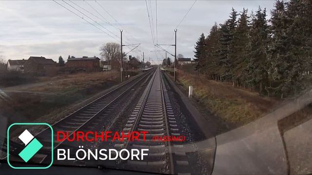 Führerstandsmitfahrt Berlin Hbf (tief)-Halle(Saale) *ICE93* (ICE-T II BR411/415)