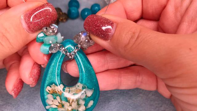 Колье с халцедоном своими руками смотреть онлайн