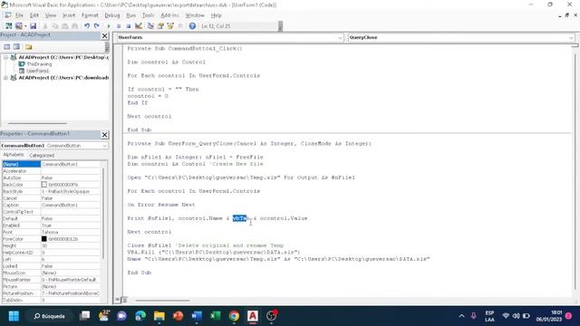 Código VBA para Exportar datos hacia documentos desde Autocad смотреть онлайн