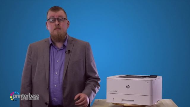 HP LaserJet Pro M402DN Mono Laser Printer Demonstration | printerbase.co.uk смотреть онлайн