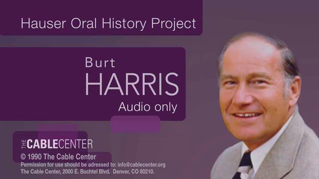 Burt Harris: Oral and Video History Collection Interview смотреть онлайн