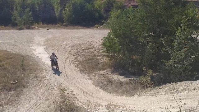 Эндуро, Харьков эндуро парк, Kawasaki 450 cross смотреть онлайн