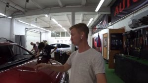 Замена лобового стекла  Рено Сандеро . Будни автосервиса " AUTO DENT plus "