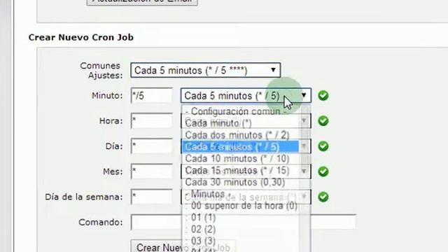 CONFIGURACIÓN CRON-JOB APACHE смотреть онлайн