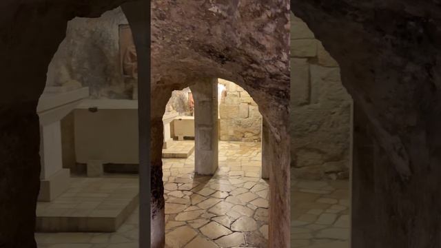 Cave where St Jerome lived in Bethlehem #bible #jesus #christian #holyland #jerome #bethlehem смотреть онлайн