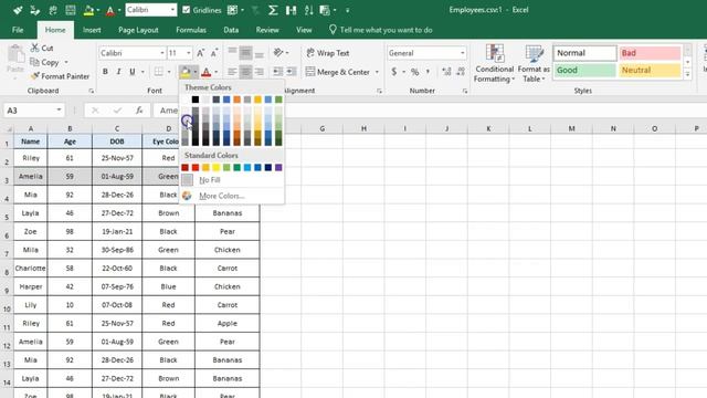 MS Excel - Format Painter Tips and Tricks смотреть онлайн