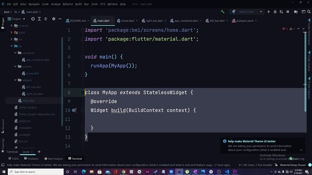 Flutter Beginners projects Under 20 minutes | Flutter project to add to your resume смотреть онлайн