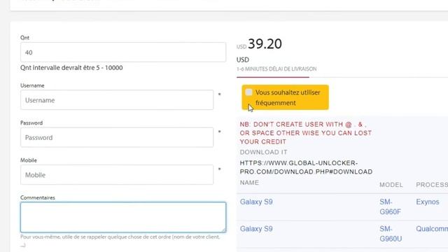 comment acheter credit sur global unlocker ( Décodage Téléphone) смотреть онлайн