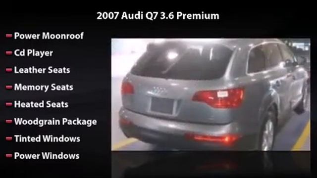 2007 Audi Q7 3.6 Premium смотреть онлайн