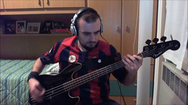Bruno Mars - Locked out of heaven Bass cover смотреть онлайн