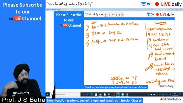 What to Expect in Last 30 Days | Unacademy CA Intermediate Group 2 | J.S. Batra смотреть онлайн