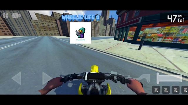 Катаюсь в игре Wheelie Life 2? на телефоне! смотреть онлайн