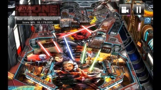 Pinball FX 2 -Star Wars Pinball The Clone Wars gameplay with intro. смотреть онлайн